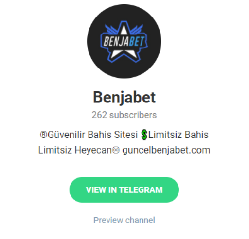 Benjabet Telegram